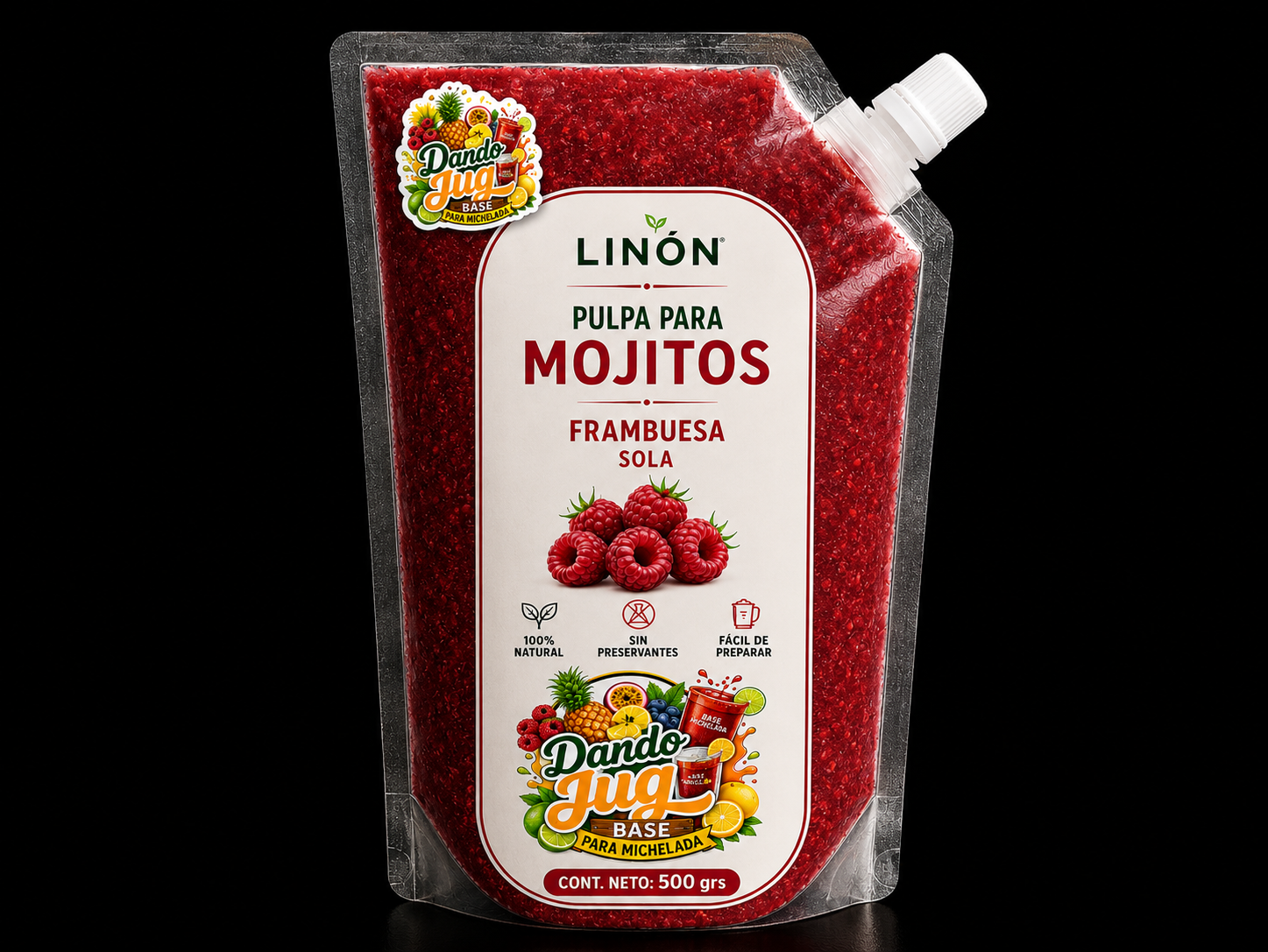 Pulpa para Mojitos sabor Frambuesa