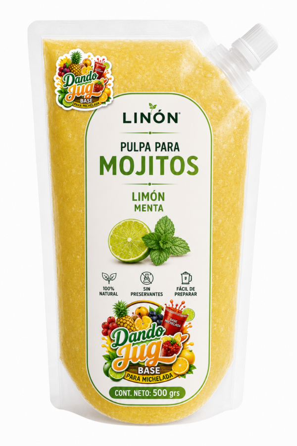 Pulpa Mojitos Limón + Menta